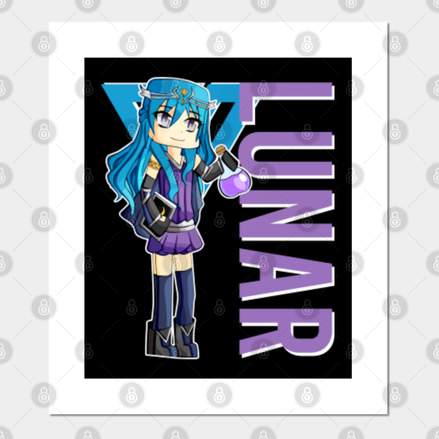 Lunar Itsfunneh Funneh youtuber Krew crew fan art 2022 - Krew - Posters